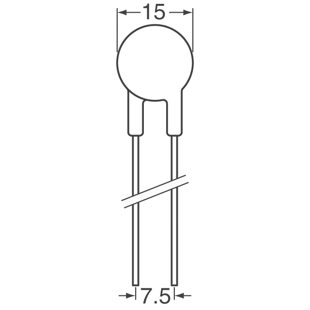 B57237S0259M051 EPCOS - TDK Electronics Limitatori di corrente di spunto (ICL)